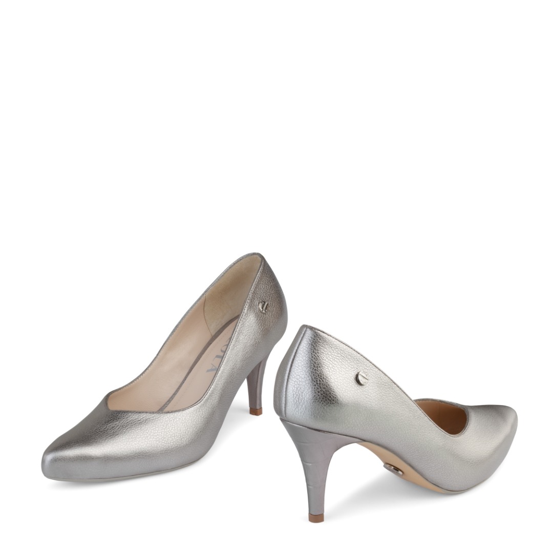 STILETTO METALLIC PELTRE