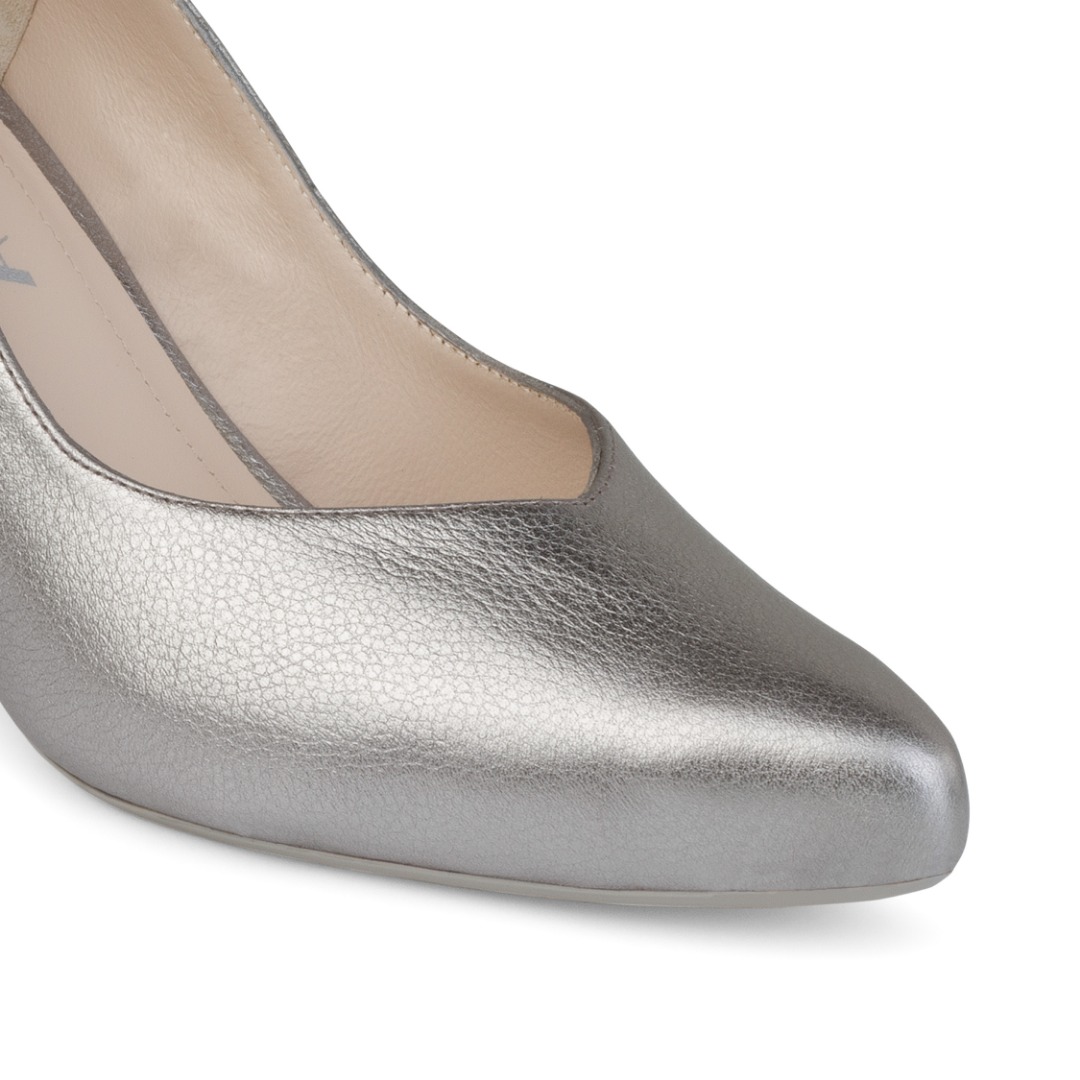 STILETTO METALLIC PELTRE