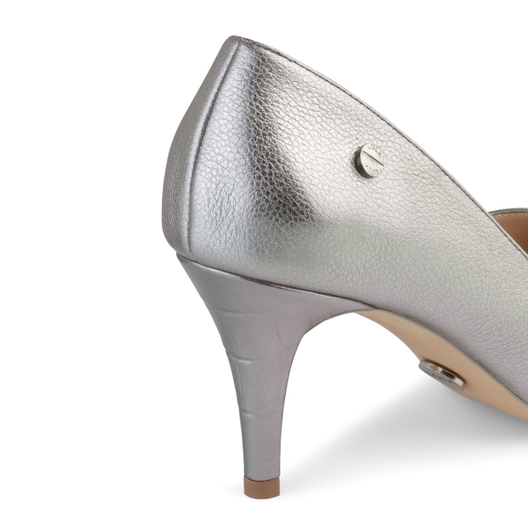 STILETTO METALLIC PELTRE