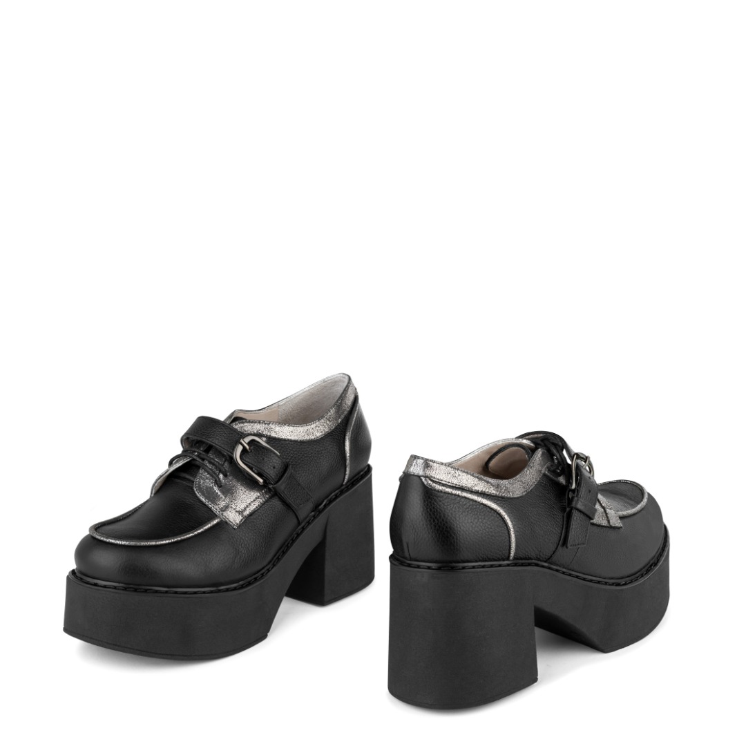 MELINA BLACK & METALLIC